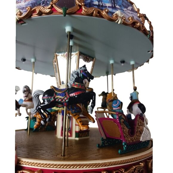 Mr. Christmas Carousel Holiday Carousel With Lights & Music multicolor - Picture 9 of 11